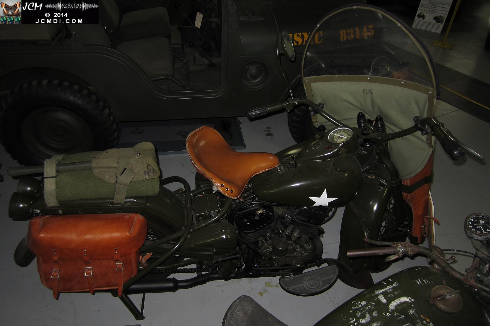 Estrella Warbird Museum Paso Robles US Army Model 42 Harley Davidson
